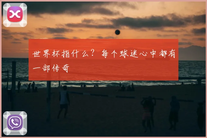 世界杯指什么？每个球迷心中都有一部传奇